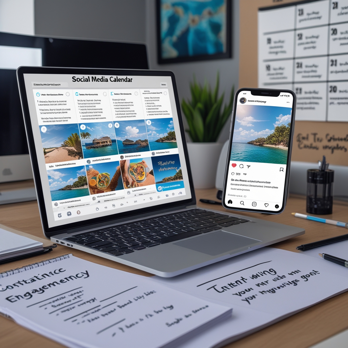 Social Media Content Calendar for Travel Agencies - Image 2